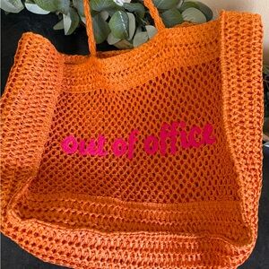 Orange  Tote Bag